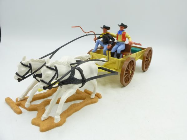 Timpo Toys Flachwagen - guter Zustand, bespielt, komplett