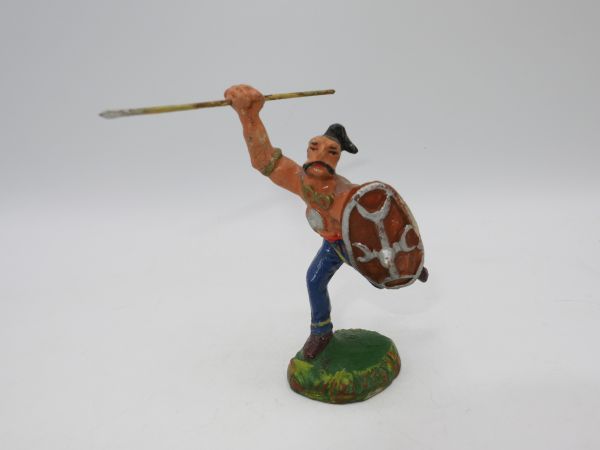 Durso Hun running with spear