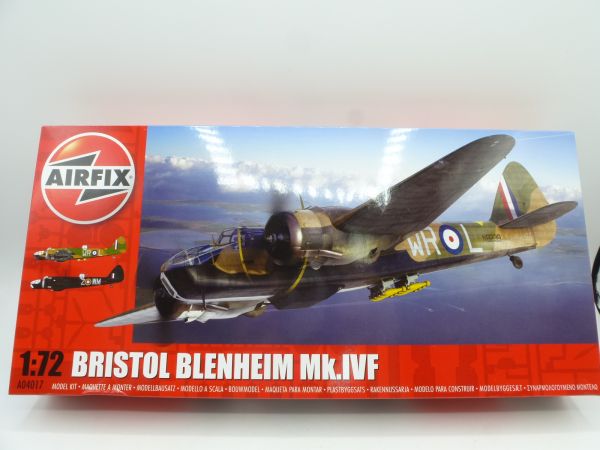 Airfix 1:72 Bristol Blenheim MK IV F, Nr. A04017 - OVP (Red Box)
