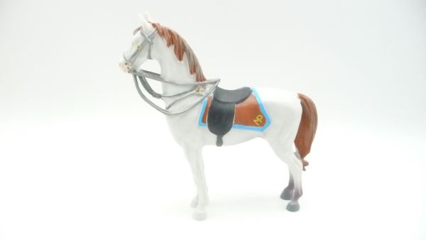 Elastolin Horse for 10 cm Canadian, white