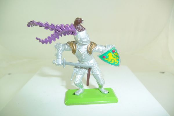 Britains Deetail Knight attacking with sword