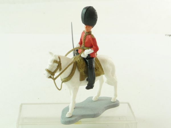 Timpo Toys Gardist 2. Version reitend auf weißem Pferd