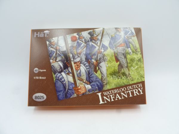 HäT 1:72 Waterloo, Dutch Infantry, No. 8025 - orig. packaging, on cast