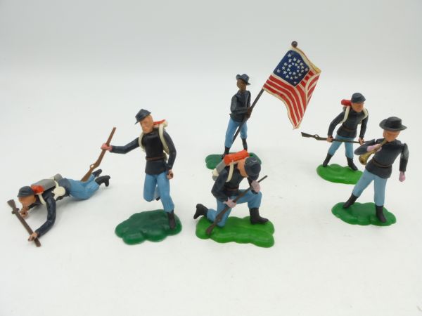 Great set of Northerners (6 figures) - extremely rare
