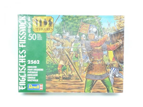 Revell 1:32 100 Years' War, English Foot Soldiers, No. 2606 - orig. packaging, sealed