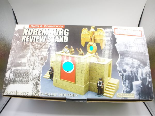 King & Country Nuremburg Review Stand, LAH 082 - orig. packaging