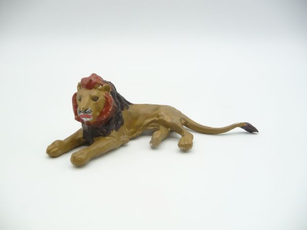 Merten Male lion lying - great condition, early painting