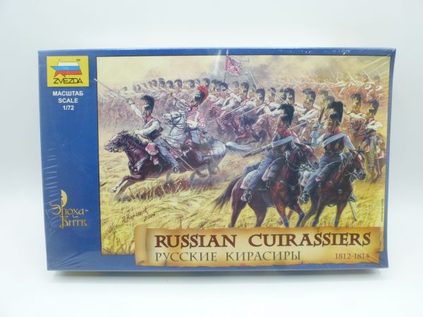 Zvezda 1:72 Russian Cuirassiers, No. 8026 - orig. packaging, shrink wrapped