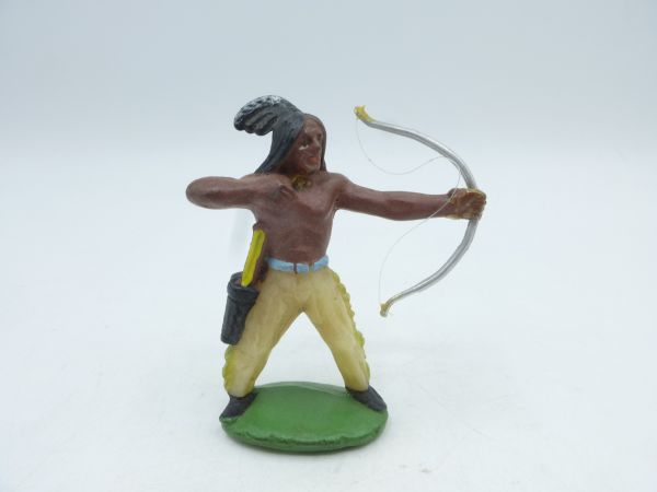 Indian standing with bow - rare colour