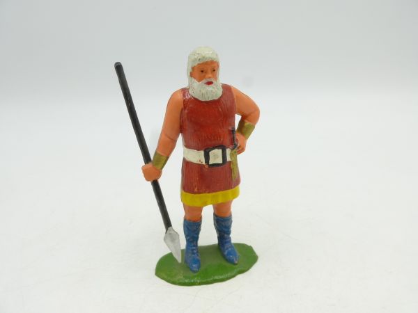 Heimo Viking standing with lance (hard plastic) - early figure