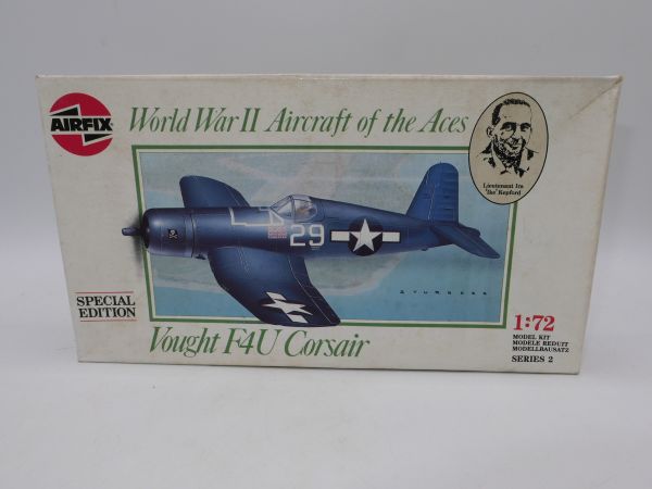 Airfix 1:72 WW II Vought F4U Corsair, Nr. 2090 - OVP, am Guss