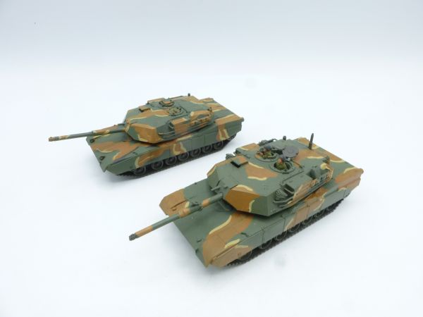 Roco Minitanks 2 tanks Abrams M1, camouflage stain