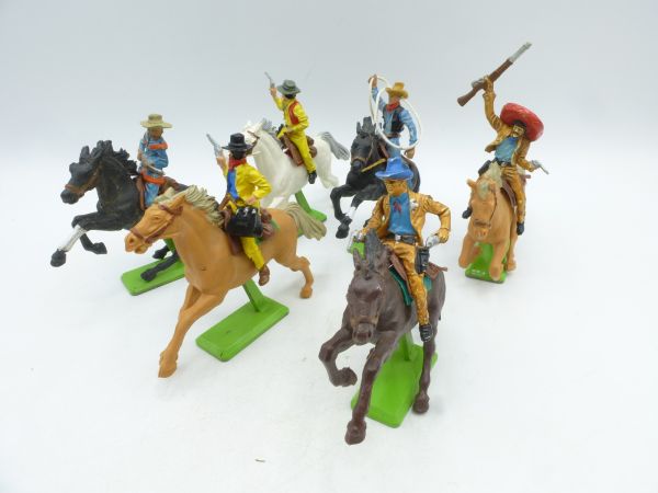 Britains Deetail Cowboy riders (6 figures) - set