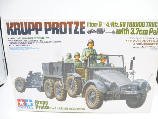 TAMIYA 1:35 Krupp Protze, No. 259 - orig. packaging, top condition