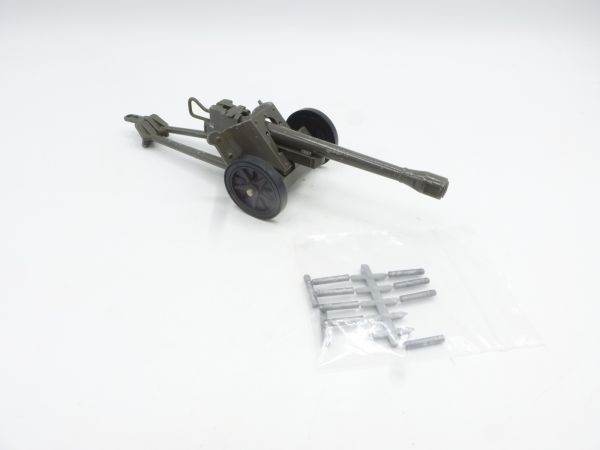 Britains Deetail German Field Gun incl. gun cases - slightly used