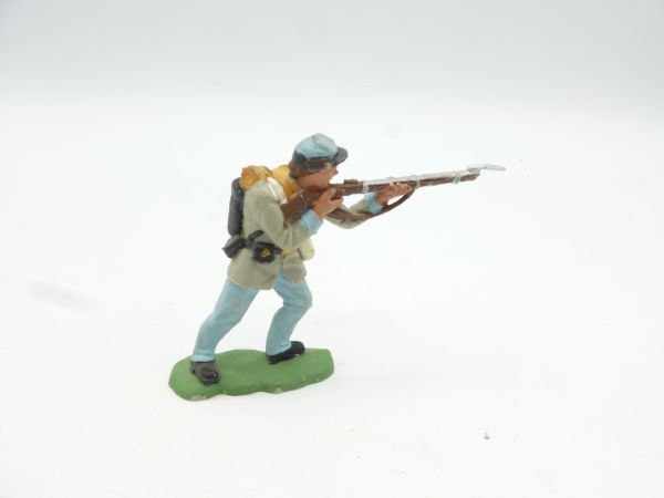 Britains Swoppets Confederate Army soldier standing firing - early version