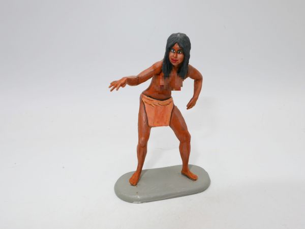 Kreza Models Nackte Frau, tanzend, Gesamthöhe ca. 7 cm