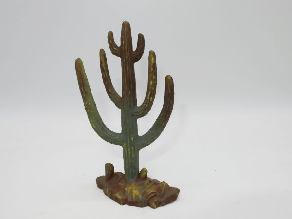 Elastolin 7 cm Kaktus, dunkel bemalt
