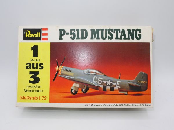 Revell 1:72 P-51 D Mustang, Nr. H 72 - OVP, verschlossene Box