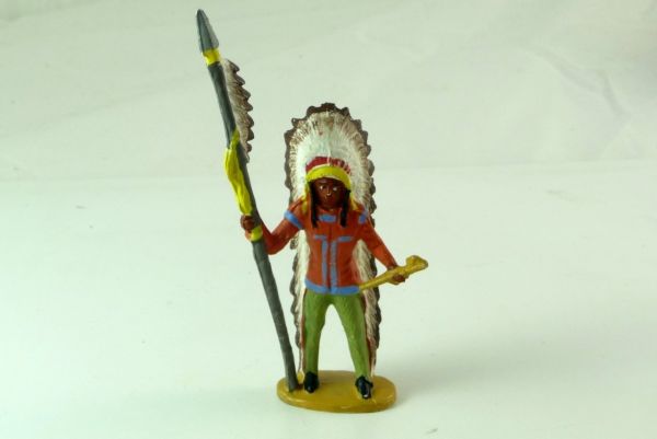 Merten Indian Chief with spear and pipe - good condition