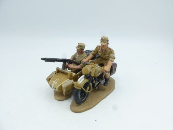 Africa corps motorbike with sidecar, 2 pieces - used