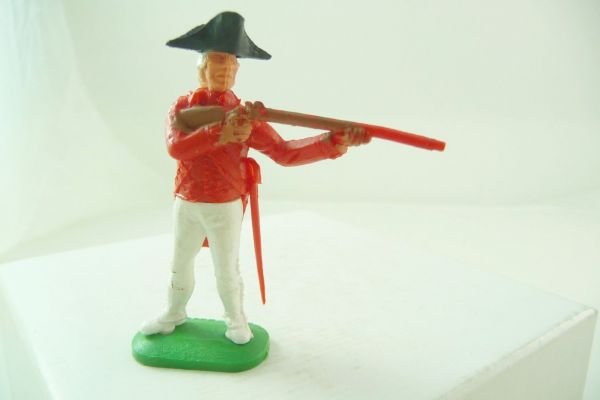 Timpo Toys Independence War: Englishman standing firing with rifle