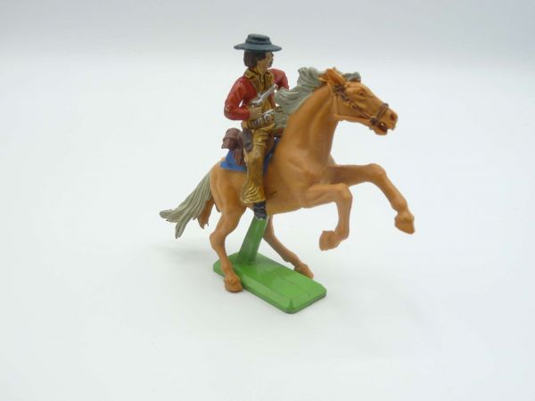 Britains Deetail Mexican on horseback with sabre + pistol - rare figure/posture