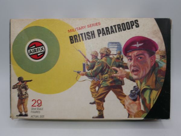 Airfix 1:32 British Paratroopers, No. 51450-9 - orig. packaging, complete