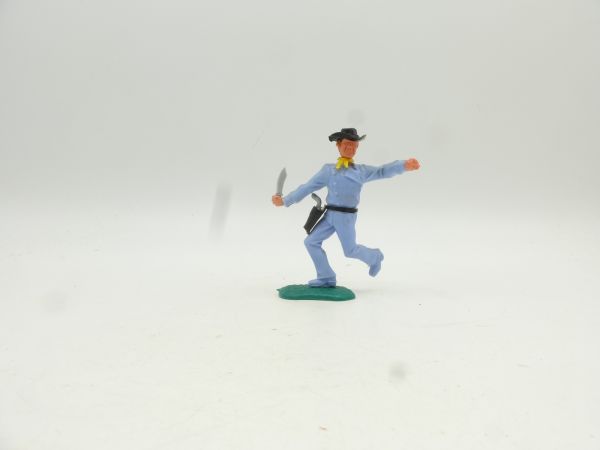 Timpo Toys Cowboy 3. Version, laufend mit Messer - schöne Kombi