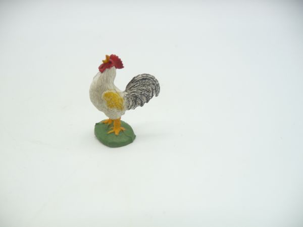 Elastolin soft plastic Rooster, colourful