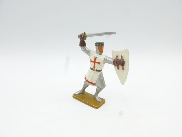 Starlux Kreuzritter mit Schwert + Schild - tolle frühe Figur