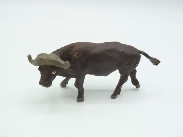 Merten Cape buffalo standing, brown, suitable for 4 cm figures