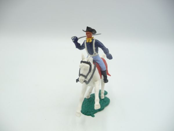 Timpo Toys Union Army Soldier riding with sabre
