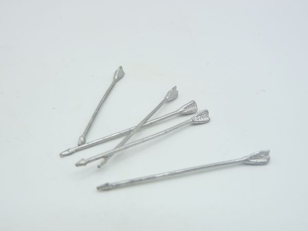 Elastolin 7 cm 5 metal arrows - well fitting to 7 cm figures