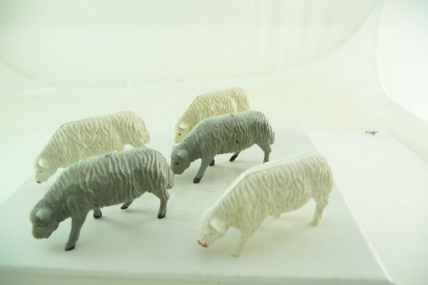 Timpo Toys Flock of sheep, grazing