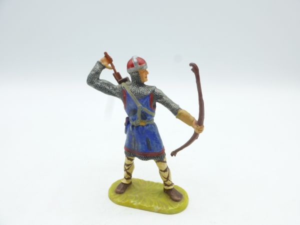 Elastolin 7 cm Norman archer taking arrow, No. 8642