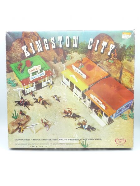 Kingston City, rare western city - orig. packaging, still packed with instructions