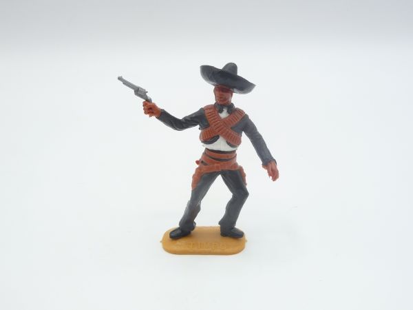 Timpo Toys Mexican standing black, firing pistol