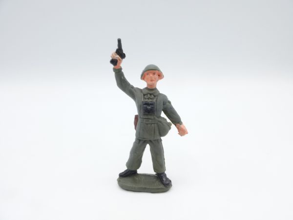 Soldier standing, firing in the air