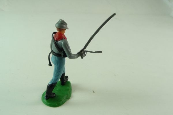 Elastolin Confederate Army soldier with sabre