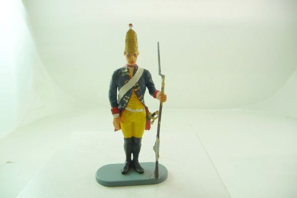 Preiser 7 cm Prussians 1756 Inf. Reg. No. 7, fusilier standing