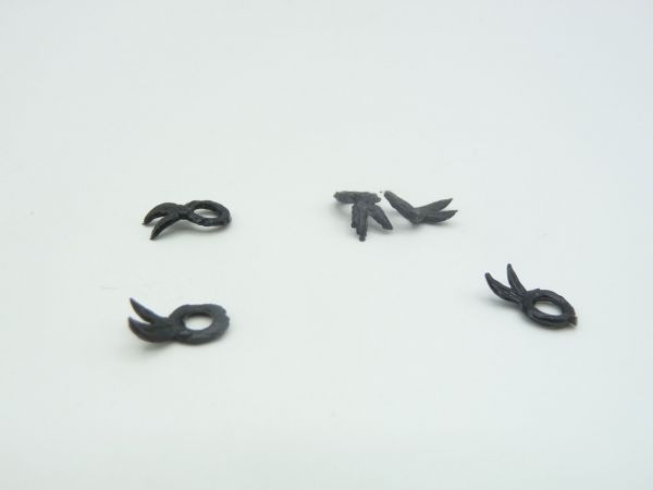 Timpo Toys 5 small neckerchiefs, black