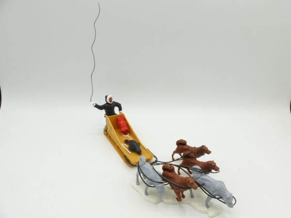 Timpo Toys Hundeschlitten - komplett + ladenneu