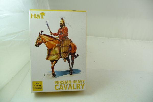 HäT 1:72 Persian Heavy Cavalry, Nr. 8050 - OVP, Figuren am Guss