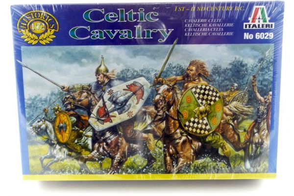 Italeri Celtic cavalry original packing No. 6029 - shrink-wrapped