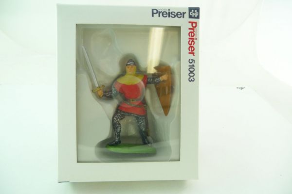 Preiser 7 cm Norman with sword, No. 51003 - orig. packing, unopened box
