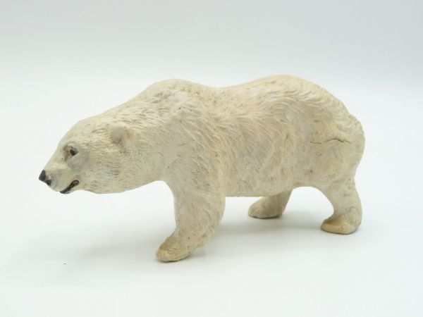 Elastolin Composition Polar bear walking - beautiful figure, very good condition, see photos