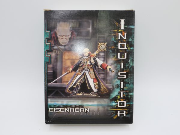 Eisenhorn Inquisitor (Games Workshop) - orig. packaging, white metal kit