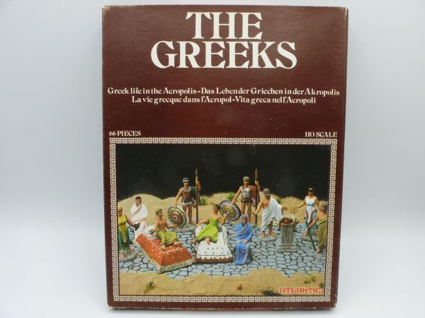 Atlantic 1:72 "The Greeks", Greek life in the Acropolis, Nr. 1508 - OVP, komplett