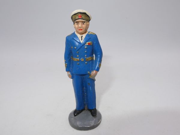 Naval captain standing